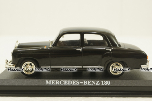 Mercedes 180 W120, black, Del Prado 1:43
