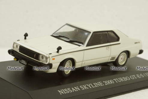 Nissan Skyline 2000 Turbo Gt, white, KHGC211, Dism 1:43