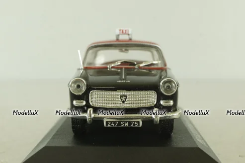 Peugeot 404 Taxi Paris 1962, black Altaya 1:43 Уценка!