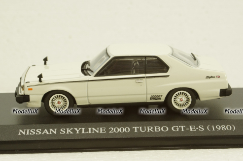 Nissan Skyline 2000 Turbo Gt, white, KHGC211, Dism 1:43