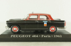Peugeot 404 Taxi Paris 1962, black Altaya 1:43 Уценка!