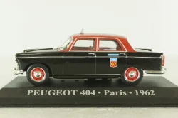Peugeot 404 Taxi Paris 1962, black Altaya 1:43 Уценка!