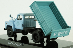Газ-3503 Саз, 1981 г., голубой, 105210, DiP Models 1:43