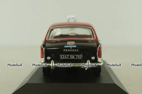 Peugeot 404 Taxi Paris 1962, black Altaya 1:43 Уценка!