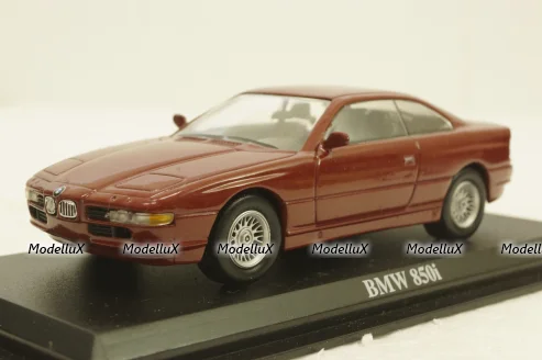 BMW 850i, red, Del Prado 1:43
