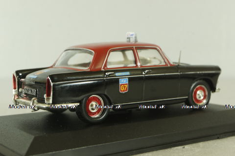 Peugeot 404 Taxi Paris 1962, black Altaya 1:43 Уценка!