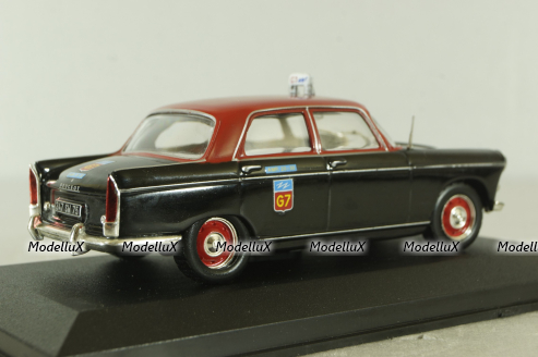 Peugeot 404 Taxi Paris 1962, black Altaya 1:43 Уценка!