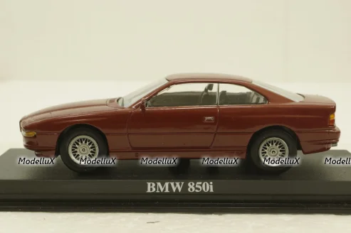 BMW 850i, red, Del Prado 1:43