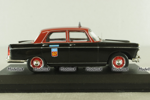 Peugeot 404 Taxi Paris 1962, black Altaya 1:43 Уценка!