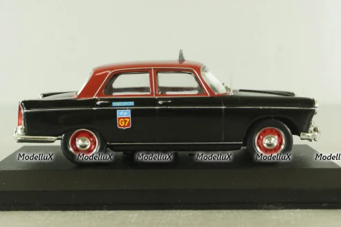 Peugeot 404 Taxi Paris 1962, black Altaya 1:43 Уценка!