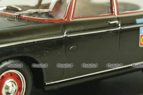 Peugeot 404 Taxi Paris 1962, black Altaya 1:43 Уценка!