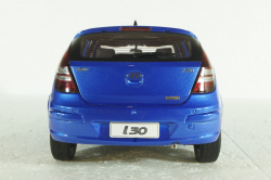 Hyundai i30 2007, blue, Paudi 1:18