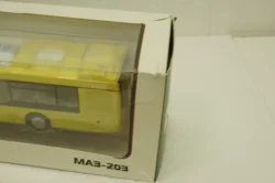 МАЗ-203 Городской автобус жёлтый, арт. 102651, Аист 1:43