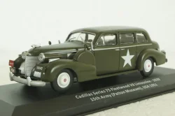 Cadillac Series 75 Fleetwood V8 Limousine 1939, USA 1951, Altaya Military #2 Altaya 1:43