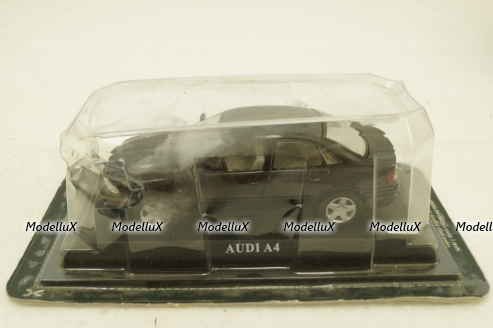 Audi A4, black, Del Prado 1:43