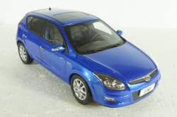 Hyundai i30 2007, blue, Paudi 1:18