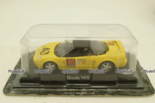 Honda NSX, #40, yellow, Del Prado 1:43