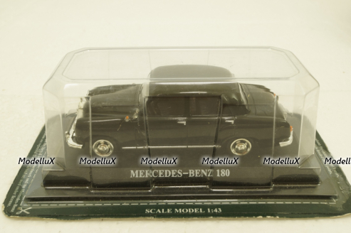 Mercedes 180 W120, black, Del Prado 1:43