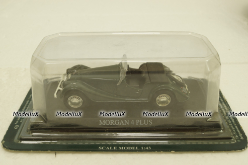 Morgan 4 Plus, cabrio, green, Del Prado 1:43