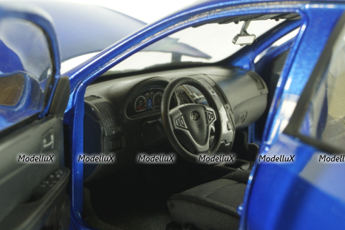 Hyundai i30 2007, blue, Paudi 1:18