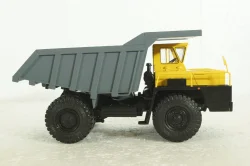 Белаз-7540 карьерный самосвал, желтый/серый, Н004, Наш Автопром 1:43