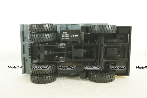 Белаз-7540 карьерный самосвал, желтый/серый, Н004, Наш Автопром 1:43