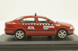 Skoda Octavia, Taxi Praha, red, 143-006RED, Abrex 1:43