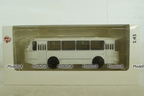 ЛАЗ-695Н (1981), белый, DEMPRICE 1:43 