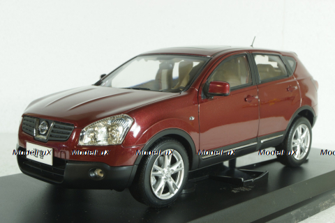 Nissan Qasquai, red, Paudi 1:18