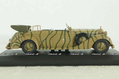 Mercedes TYP 770K (W150) 1943 Deutsches Africa Korps, Tunisia, Altaya Military #6 Altaya 1:43