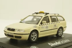 Skoda Octavia Combi 1996, Taxi Praha, 143-005XDB, Abrex 1:43