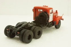 Краз-258 с п/прицепом ТЗ-22, красный, АвтоИстория 1:43