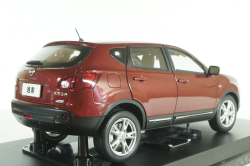 Nissan Qasquai, red, Paudi 1:18