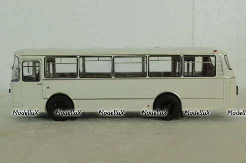 ЛАЗ-695Н (1981), белый, DEMPRICE 1:43 
