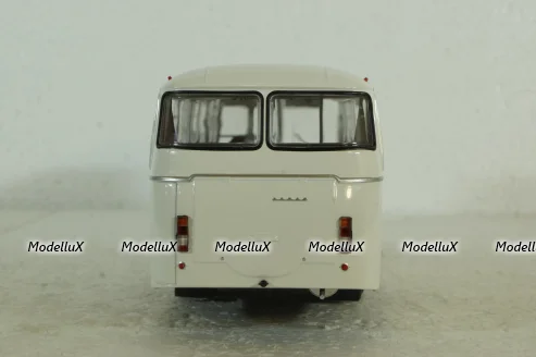 ЛАЗ-695Н (1981), белый, DEMPRICE 1:43 