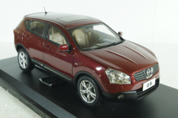 Nissan Qasquai, red, Paudi 1:18