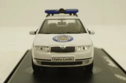Skoda Fabia Combi, Mestska Policie, white, 143ABX-004XB, Abrex 1:43