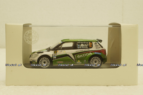 Skoda Fabia Super 2000, #2 J.Haninen/M.Markkula, 143LE-604D, Abrex 1:43