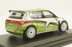 Skoda Fabia Super 2000, #2 J.Haninen/M.Markkula, 143LE-604D, Abrex 1:43