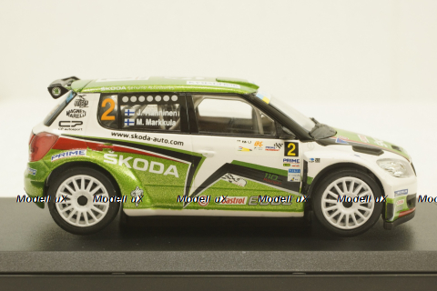 Skoda Fabia Super 2000, #2 J.Haninen/M.Markkula, 143LE-604D, Abrex 1:43
