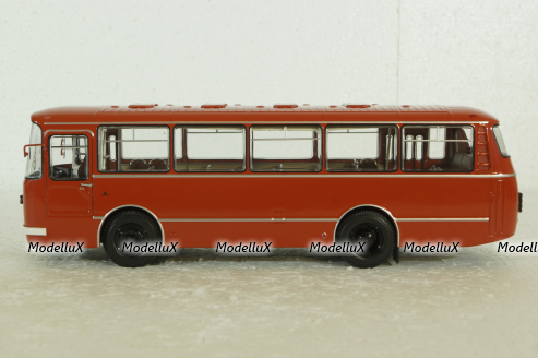 ЛАЗ-695Н (1981), красный, DEMPRICE 1:43 