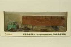 КАЗ-608 с полуприцепом ОДАЗ-857Б, арт. 102583, Аист 1:43