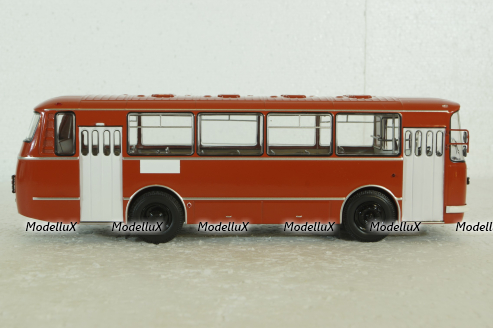 ЛАЗ-695Н (1981), красный, DEMPRICE 1:43 