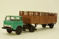 КАЗ-608 с полуприцепом ОДАЗ-857Б, арт. 102583, Аист 1:43