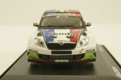 Skoda Fabia Super 2000, #7 N.Vouilloz/B.Veillas, 143XAB604TF, Abrex 1:43