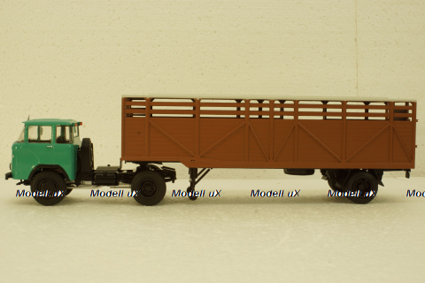 КАЗ-608 с полуприцепом ОДАЗ-857Б, арт. 102583, Аист 1:43