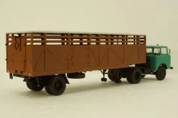 КАЗ-608 с полуприцепом ОДАЗ-857Б, арт. 102583, Аист 1:43