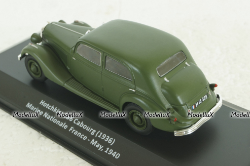 Hotchkiss 686 Cabourg, Marine Nationale, France, May 1940, CMC018,  Altaya 1:43