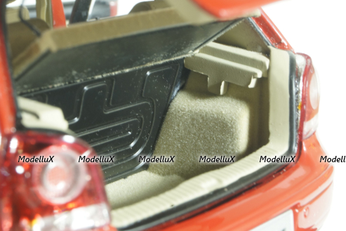 Volkswagen Polo IV 2005, Red, Paudi 1:18
