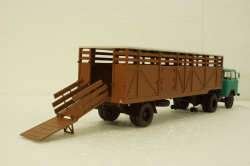 КАЗ-608 с полуприцепом ОДАЗ-857Б, арт. 102583, Аист 1:43